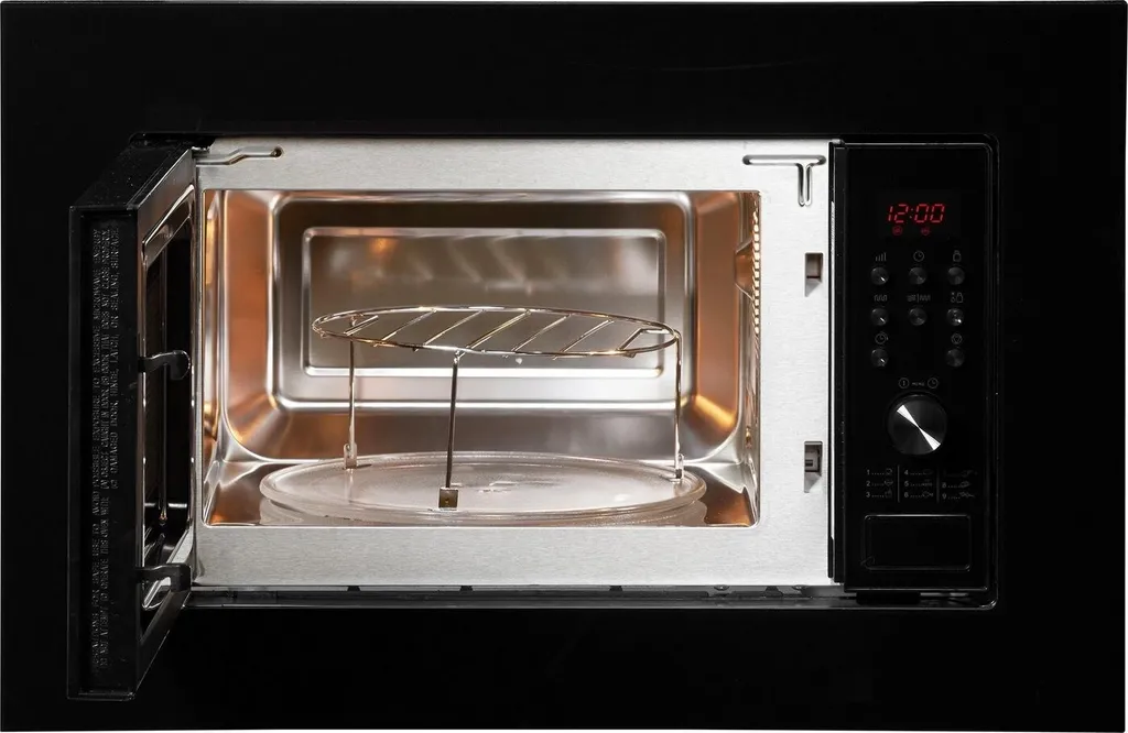 Amica EMW 13170 S, 20 L Einbaumikrowelle Mit Grill, Schwarz 6 Amica EMW 13170 S, 20 L Einbaumikrowelle Mit Grill, Schwarz – Bild 4