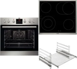 AEG - Kombi 3021 (EES33102ZM + HE604062XB) - Einbau-Herdset - Edelstahl -Bosch Verkäufe cd70f295687f98a6263f117707b495a5 1