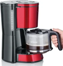 SEVERIN Kaffeemaschine KA 4817 TYPE 1.000 W Rot / Schwarz -Bosch Verkäufe ce2495f7f39c52e3f9f0876504db6a29