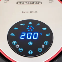 Monzana Heißluftfritteuse XXL Digitales Touch-Display 6,5L LED Mit Rezeptheft 1850W Küche Fritteuse Heißluftofen Schwarz -Bosch Verkäufe cee0bd5707bfc41418f1c93b9b55a7da