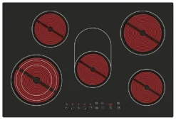 PKM Glaskeramik-Kochfeld Ceranfeld Mit Edelstahlrahmen EB-C5-3KBTC Touch Control 77cm -Bosch Verkäufe cfccc39e6d85ce2a6c247a65e10aadad