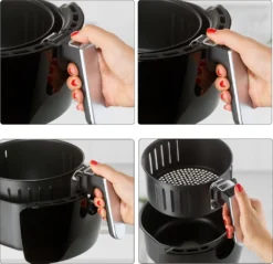 Monzana Heißluftfritteuse Digitales Touch-Display 3,6 L Ohne Öl Fett 6 Programme 1500 W Küche Fritteuse Heißluftofen Schwarz -Bosch Verkäufe d2172ea4640e7a5cf9939b62f141621e