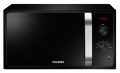 Samsung MS23F300EEK, Arbeitsplatte, Solo-Mikrowelle, 23 L, 800 W, Drehregler, Schwarz