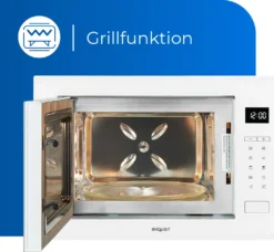 Exquisit Einbau-Mikrowelle EMW25-G-020 Weiss | 800 Watt | Timer | Grill 1200 Watt | 60 Cm Breite 13 Exquisit Einbau-Mikrowelle EMW25-G-020 Weiss | 800 Watt | Timer | Grill 1200 Watt | 60 Cm Breite -Bosch Verkäufe d3595ee88902134a20a2f8a4f13bc910