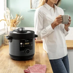 Moulinex Turbo Cuisine & Fry Elektrischer Schnellkochtopf Und Luftfritteuse 1450 W - 15 Automatische Programme -Bosch Verkäufe d4dc2a4a2eb61f049fbbd456b24bc27e