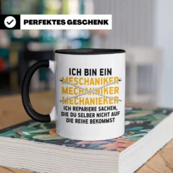 Lustige Tasse Automechaniker KFZ Mechaniker Geschenk Mechatroniker Werkstatt Tasse (Schwarz) -Bosch Verkäufe d63abe6b0eda74ff7ca2c101e8303158