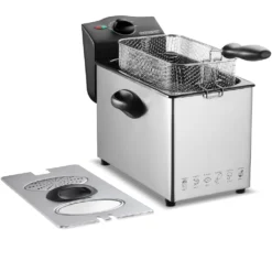 Monzana Fritteuse 4 Liter Edelstahl Mit Öl 2000 Watt Herausnehmbarer Ölbehälter Regelbare Temperatur Kaltzonentechnik -Bosch Verkäufe d80f17e6e7d6a04ebe8fcac52b86648b