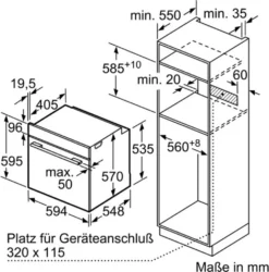 Bosch HBA537BS0 Einbau-Backofen EEK: A Edelsta -Bosch Verkäufe d8abcd98aded969316d54a4c13ca27f4