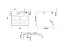 Smeg Coloniale SRV864POGH, Cremefarben, Integriert, 60 Cm, Gaskochfeld, Emailliert, 4 Zone(n) -Bosch Verkäufe d9d43036c57c593154c82c3e845e553a