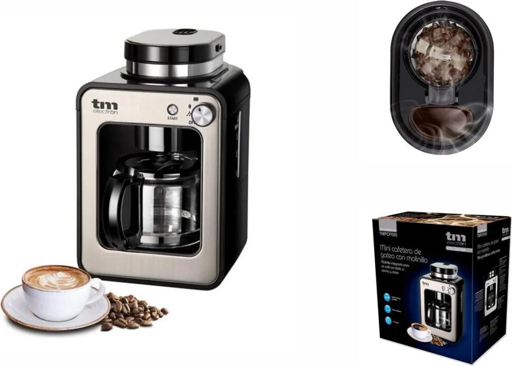 Filterkaffeemaschine TMPCF020S 600 W 4 Tassen 600W 3 Filterkaffeemaschine TMPCF020S 600 W 4 Tassen 600W