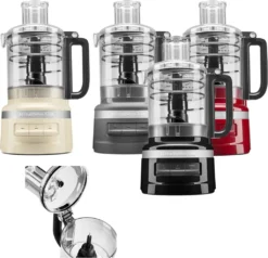 KitchenAid Artisan 5KFP0919 Food Processor 2,1L + Ersatzschüssel, Farbe:Schwarz