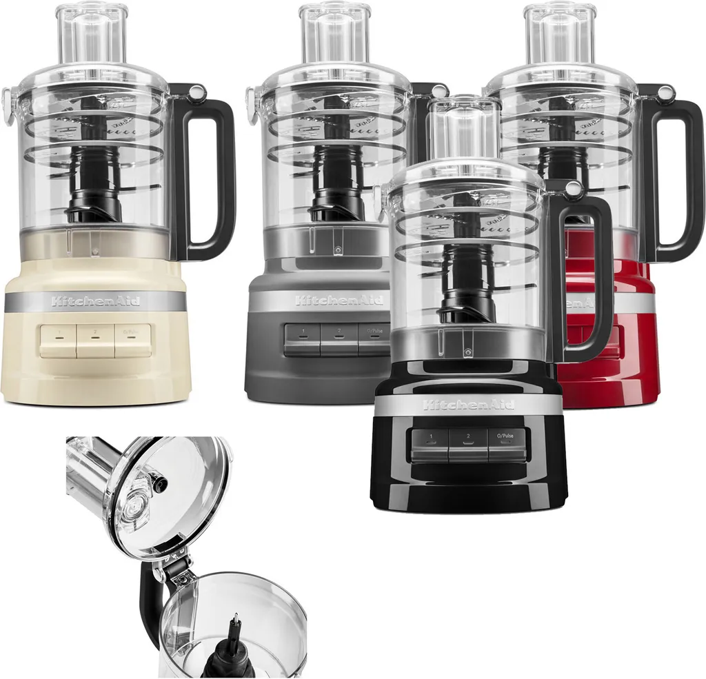 KitchenAid Artisan 5KFP0919 Food Processor 2,1L + Ersatzschüssel, Farbe:Schwarz 3 KitchenAid Artisan 5KFP0919 Food Processor 2,1L + Ersatzschüssel, Farbe:Schwarz