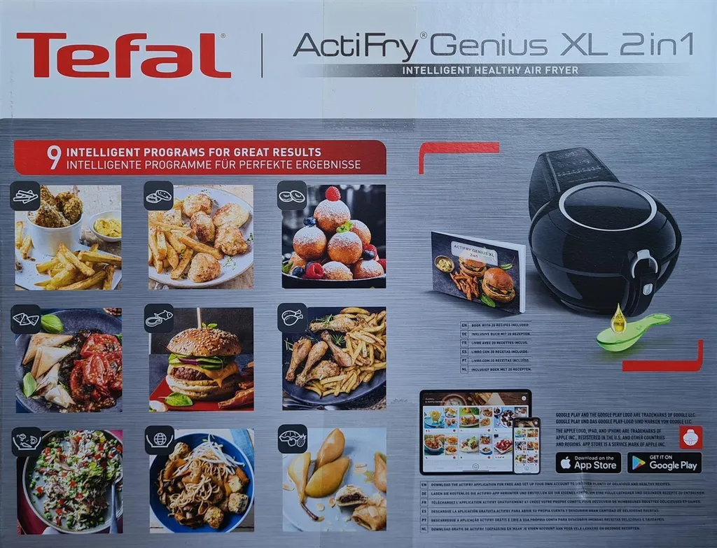 Tefal Tefa ACTIFRY Genius XL 2 In 1 Bk 4 Tefal Tefa ACTIFRY Genius XL 2 In 1 Bk – Bild 2