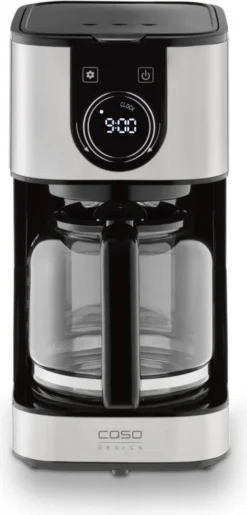 CASO Selection C12 - Design-Kaffeemaschine Für Bis Zu 12 Tassen Kaffee, 1,5 L Wassertank, Edelstahlgehäuse, Warmhaltefunktion, Timer, Inkl. Permanentfilter -Bosch Verkäufe dd58a02970db55e1ac66ba2818024865