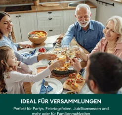 CHEFREE AFG01 Heißluftfritteuse & Grill, 8 In 1 Grill & Heissluft-Fritteuse, 265℃ Hochtemperaturrösten, 6L Extra Große Kapazität, Kompaktfriteusen Mit 4 Heizstufen, Heißluftfritteuse Mit Online-Rezepte -Bosch Verkäufe de8ff75858e58509b3791b7ebe2f29c0