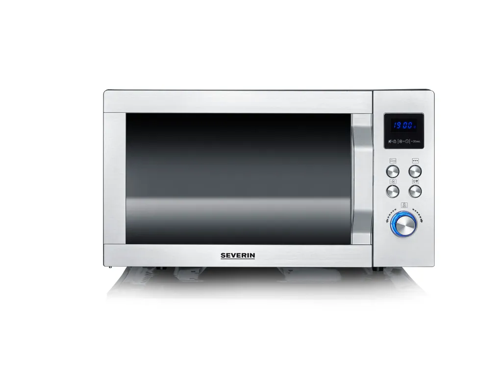 Severin Mikrowelle MW 7777 3-in-1 25 Liter 900 Watt Grill Heißluft Bis 230°C 3 Severin Mikrowelle MW 7777 3-in-1 25 Liter 900 Watt Grill Heißluft Bis 230°C