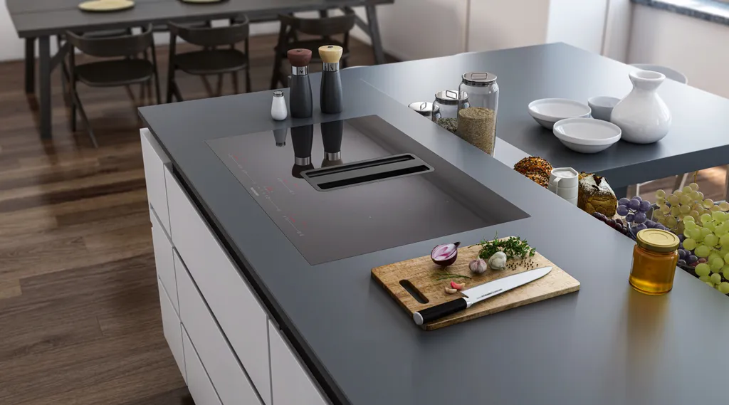 Silverline FLPK 820 ES Flow-In Pro Induktionskochfeld Mit Abzug 80 X 52 Cm 4 Silverline FLPK 820 ES Flow-In Pro Induktionskochfeld Mit Abzug 80 X 52 Cm – Bild 2