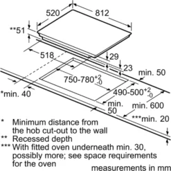 Siemens EH875FFB1E Induktions-Kochstelle, 80cm -Bosch Verkäufe e23ac9fcdf725423534941923de96f22
