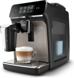 PHILIPS CAFT2235 / 40 / PHI - Automatische Espressomaschine Mit Mahlwerk - 3 Getränke - LatteGo - Touchscreen - Zinkbraun -Bosch Verkäufe e5808b9c73fe9c7cdb7b06d352fe0661