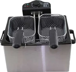 Edelstahl Doppel-Fritteuse 5 Liter EPIQ 80000703 -Bosch Verkäufe e5f23c09f9dd81e439564f42cc7e81b4