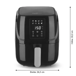 Heißluftfritteuse Fritteuse Fettarm Heißluft 1300W Touch Display Timer Schwarz -Bosch Verkäufe e77df5eed7f89acc6700bb146947d7af