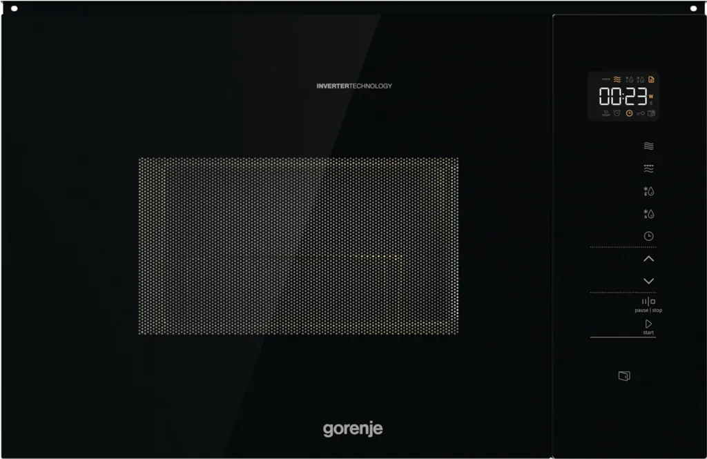 Gorenje BM251SG3BG Mikrowelle Mit Grill 25 L Einbaumikrowelle Schwarz 4 Gorenje BM251SG3BG Mikrowelle Mit Grill 25 L Einbaumikrowelle Schwarz – Bild 2