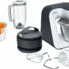 BOSCH MUM50123 Küchenmaschine MUM50123 Weiß/anthrazit