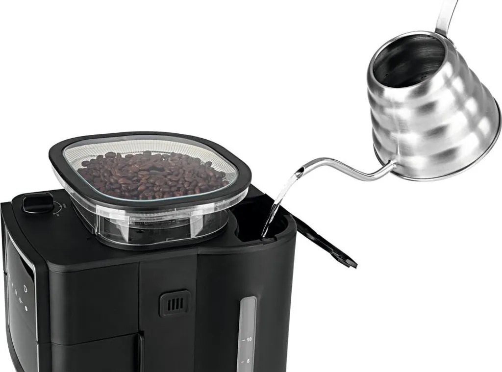 Kaffeemaschine Filterkaffeemaschine Edelstahl Thermoskanne Timer Mit Mahlwerk 18 Kaffeemaschine Filterkaffeemaschine Edelstahl Thermoskanne Timer Mit Mahlwerk – Bild 16