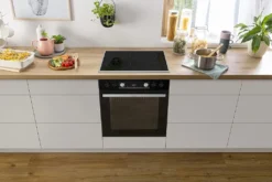 Gorenje Black Set 4 Einbauherd-Set Mit Glaskeramik-Kochfeld Mit Edelstahlrahmen, Heißluft - 77L XXL Volumen - ExtraSteam - GentleClose - EcoClean - AirFry - PizzaMode - PerfectGrill - Teleskopauszüge - Schwarz 30 Gorenje Black Set 4 Einbauherd-Set Mit Glaskeramik-Kochfeld Mit Edelstahlrahmen, Heißluft - 77L XXL Volumen - ExtraSteam - GentleClose - EcoClean - AirFry - PizzaMode - PerfectGrill - Teleskopauszüge - Schwarz -Bosch Verkäufe e87d867bb94c211ba80b7769bac84982