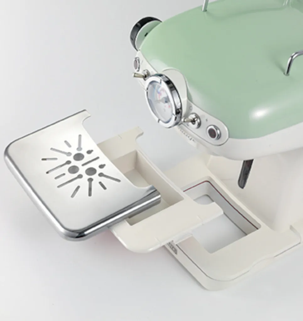 Ariete Vintage Siebträger-Espressomaschine Grün 17 Ariete Vintage Siebträger-Espressomaschine Grün – Bild 15