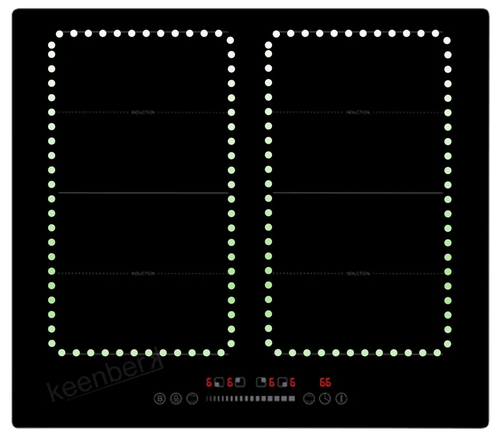 PKM Induktionskochfeld Einbaukochfeld Kochplatte Touch Control Autark IN4-2FZS 10 PKM Induktionskochfeld Einbaukochfeld Kochplatte Touch Control Autark IN4-2FZS – Bild 8