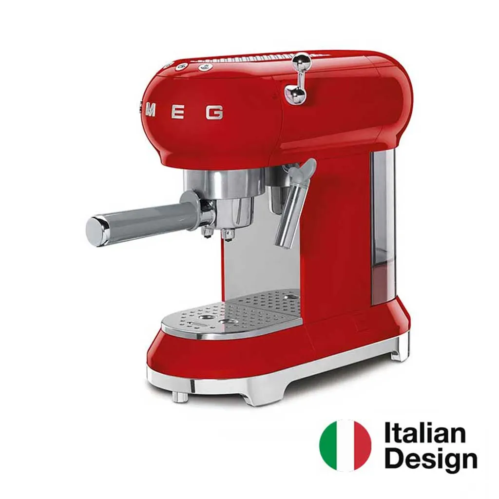 SMEG Espresso Kaffeemaschine Rot ECF01RDEU 13 SMEG Espresso Kaffeemaschine Rot ECF01RDEU – Bild 11