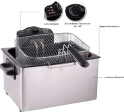 Edelstahl Doppel-Fritteuse 5 Liter EPIQ 80000703 -Bosch Verkäufe ebf1adf357686c7ae12f1e9b6e004e70