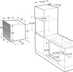 Bosch Gorenje - BPSA6747A08BG - Einbau-Backofen - Pyrolyse -Bosch Verkäufe ec2754f5a8e614d3b704445dc4c04e56