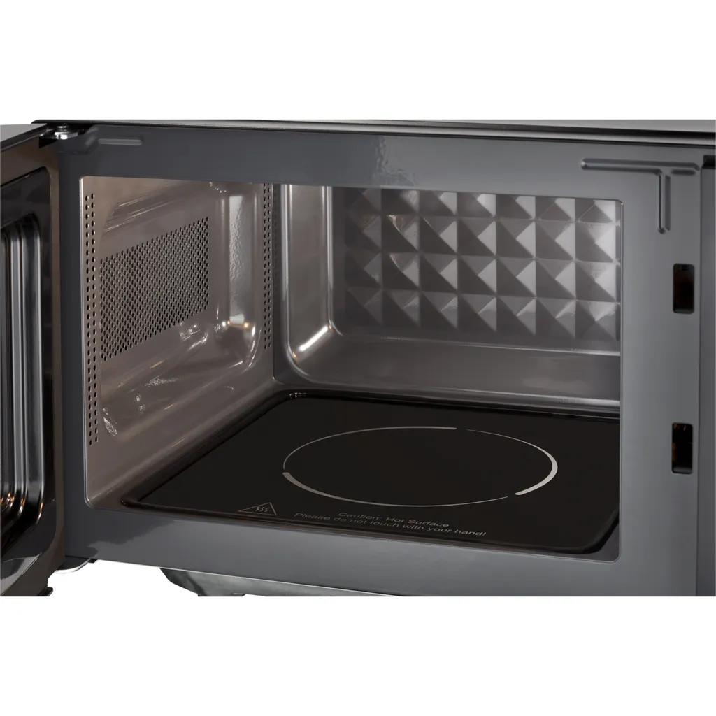 MEDION 2 In 1 Mikrowelle (20 Liter, 700 Watt, 5 Leistungsstufen, 8 Programme, Auftaufunktion, Flachbett, MD10744) Schwarz 8 MEDION 2 In 1 Mikrowelle (20 Liter, 700 Watt, 5 Leistungsstufen, 8 Programme, Auftaufunktion, Flachbett, MD10744) Schwarz – Bild 6