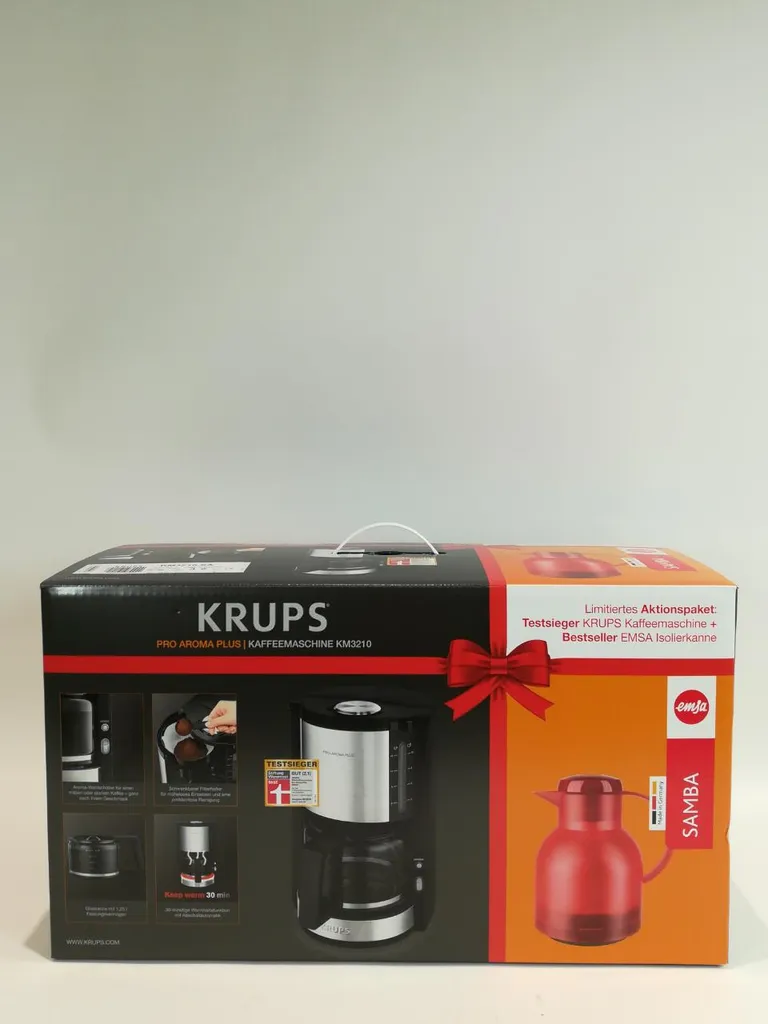 Krups Kaffeemaschine KM321 ProAroma + Emsa Isolierkanne Samba 18 Krups Kaffeemaschine KM321 ProAroma + Emsa Isolierkanne Samba – Bild 16