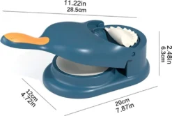 2er Set 2 In1 Knödel Haut Maker Presse Maschine Wrapper Mould Teig Griff Werkzeuge Knödelformdruck (blau) -Bosch Verkäufe ee6d9fa77ab5e5dfa17b47ea1f977495