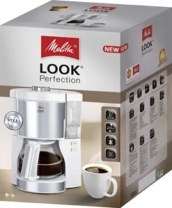 Melitta Filterkaffeemaschine Look V Perfection 1025-05 Weiß -Bosch Verkäufe f0d21029e1917581dc5420ff476ef814