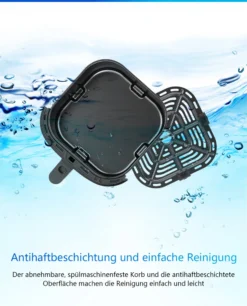 Proscenic T22 Heißluftfritteuse, App Und Sprachsteuerung, 5L XXL Luftfritteuse, Airfryer Mit Großem Digitalem LED Display, Vorheizen&Warm Halten, 100 Rezepte,ohne Öl, Schwarz, Edelstahl -Bosch Verkäufe f0fd9255ca1297ac197c4765d418786c