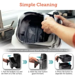 Cosori Smart 5,5-Liter Heißluftfritteuse Mit Spießgestell -Bosch Verkäufe f16aab078f1f0dff10157979ecef4a50