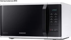 Samsung Mikrowelle MS23K3513AW/EG Quick Defrost 800 W Keramik-Emaille-Innenraum -Bosch Verkäufe f2aac8520f1bbafe27a4cc596c3ebaae