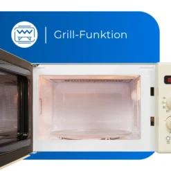 Exquisit Mikrowelle RMW720-3GDIG Creme | 20 Liter Nutzinhalt | 1000 Watt | Creme -Bosch Verkäufe f354d27c783982071c9938e149e65db6