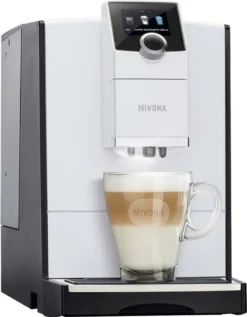 NIVONA - NICR 796 - White Line/Chrome - Kaffeevollautomat + 1 Kg Kaffee GRATIS! -Bosch Verkäufe f7486bb11cf1125c63c5be13a34712ca