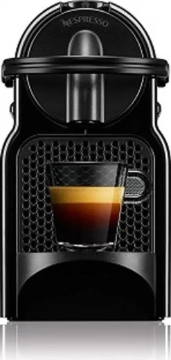De'Longhi DeLonghi Nespresso Inissia EN 80.B,Hochdruckpumpe,kompaktes Design,Schwarz