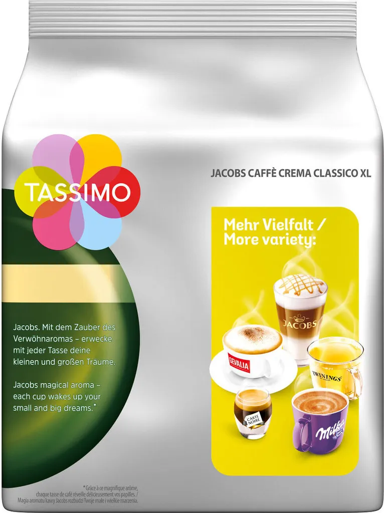 Bosch TASSIMO Vivy 2 Kapselmaschine Schwarz +20 EUR Gutschein** + 1 Caffè Crema Classico XL 9 Bosch TASSIMO Vivy 2 Kapselmaschine Schwarz +20 EUR Gutschein** + 1 Caffè Crema Classico XL – Bild 7