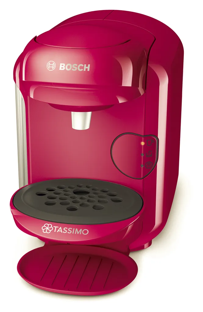 Bosch Tassimo Vivy2 Kapselmaschine TAS1401, Kompaktes Design, Vollautomatisch, Geeignet Für Alle Tassen - Pink 6 Bosch Tassimo Vivy2 Kapselmaschine TAS1401, Kompaktes Design, Vollautomatisch, Geeignet Für Alle Tassen - Pink – Bild 4