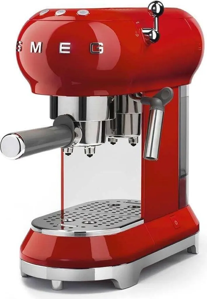 SMEG Espresso Kaffeemaschine Rot ECF01RDEU 3 SMEG Espresso Kaffeemaschine Rot ECF01RDEU