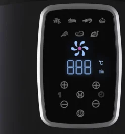 LMG Heißluftfritteuse XXL Premium 5.2L - Airfryer Mit Touch-Bedienfeld, Neueste Technik, 100% Knusprig, Ohne Fett – Backen, Frittieren, Grillen, Rösten - Spülmaschinenfest - Extrem Leise Anwendung -Bosch Verkäufe fd7cce1605e198813b598f4639a74d2f