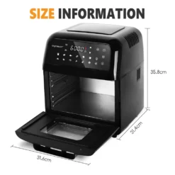 Aigostar Master 30LVU - 10L Heißluftfritteuse, 14 In 1 Heißluftofen Mit Digitalem LED-Touchscreen, 1650 W ölfreies Frittieren, Inklusive 5 Zubehörteilen. -Bosch Verkäufe fdcbf6a6ac7e0c586173ba2056e88e0e